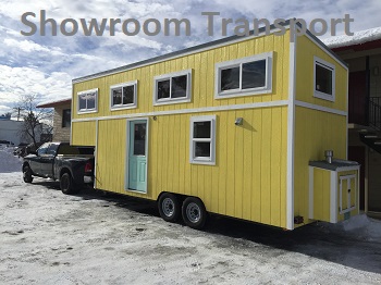 tiny home delivery